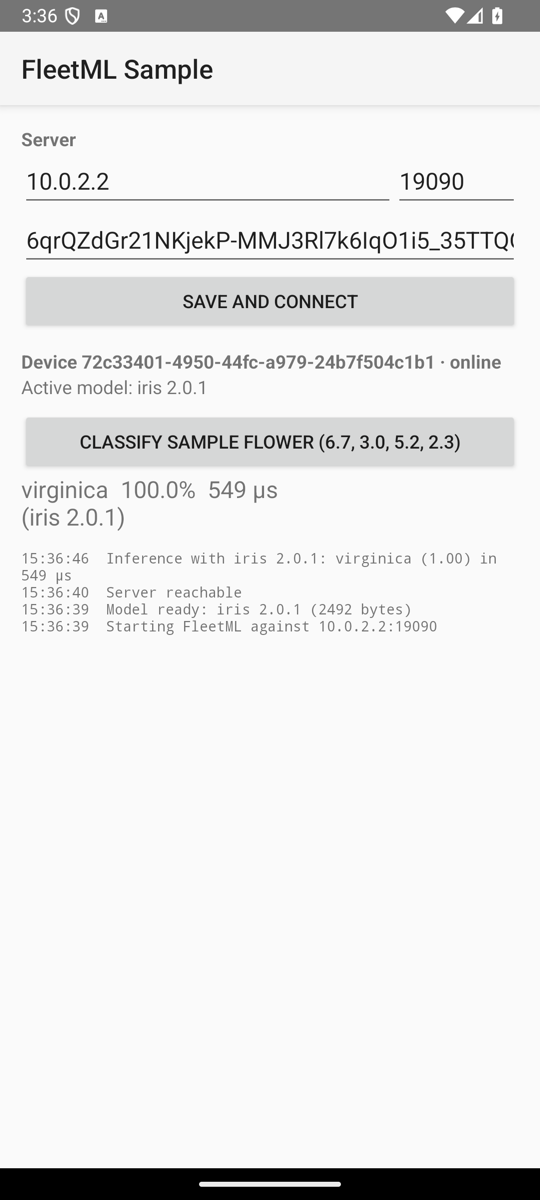 Sample app
