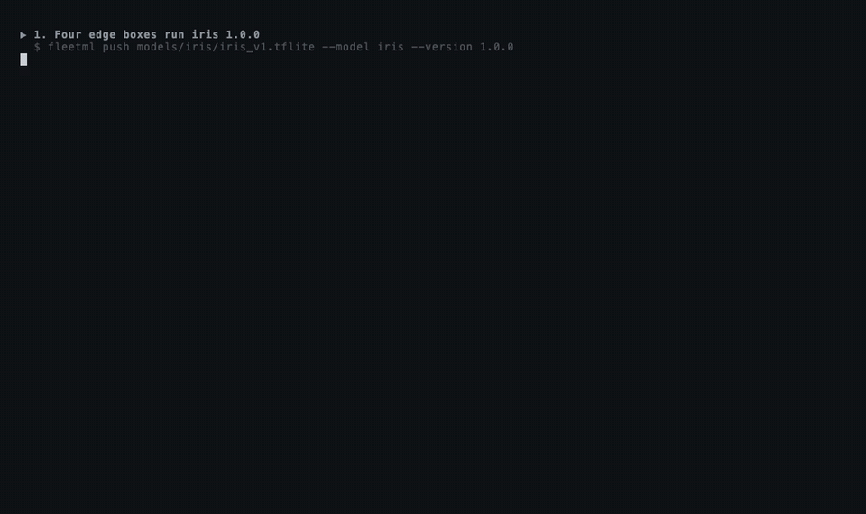 Four Linux edge boxes take a canary of a broken model; the health gate rolls it back